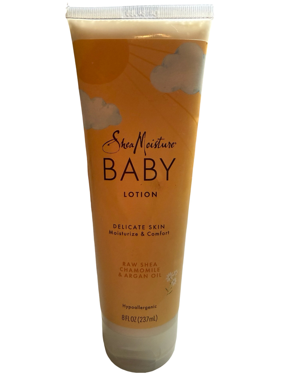 SheaMoisture Baby Lotion Raw Shea, Chamomile & Argan Oil for Delicate Skin, 8oz